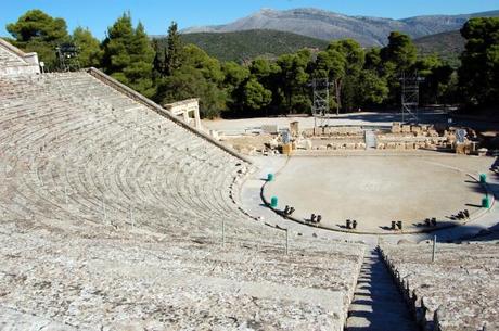 Il teatro di Epidauro (foto di Patrick Colgan, 2012)