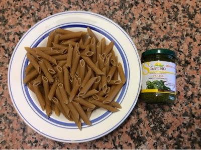 Penne di kamut al pesto