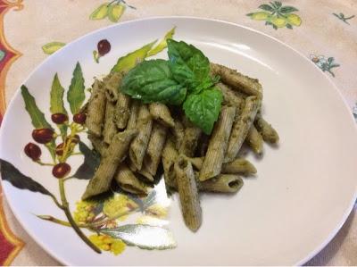 Penne di kamut al pesto