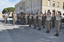 Sabaudia/ Arma di Artiglieria. Festa con la presenza del Generale Bernardini