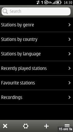 cuteRadio | L’alternativa a Nokia Internet Radio per Symbian e MeeGo