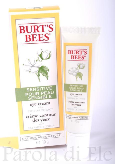 BURT'S BEES: Crema Contorno Occhi Sensitive BURT'S BEES: Crema Contorno Occhi Sensitive