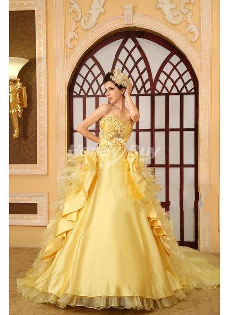 sposa in giallo