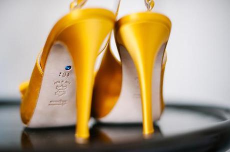 wedding shoes yellow 2