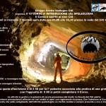 volantino Corso introduzione Spleleologia  Valdagno CAI