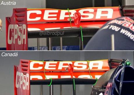 GP. Austria: Toro Rosso cambia l'ala posteriore