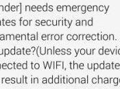 Samsung Galaxy Note stanno ricevendo aggiornamento emergenza