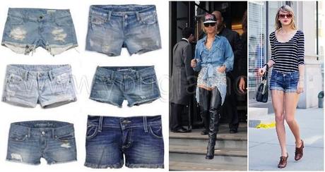 Shorts di jeans: gli outfit sfoggiati dalle celebs!
