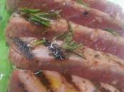 Tagliata tonno pinna gialla giardinetto rucola selvatica