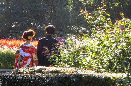 Couple at Kyoto Botanical Garden