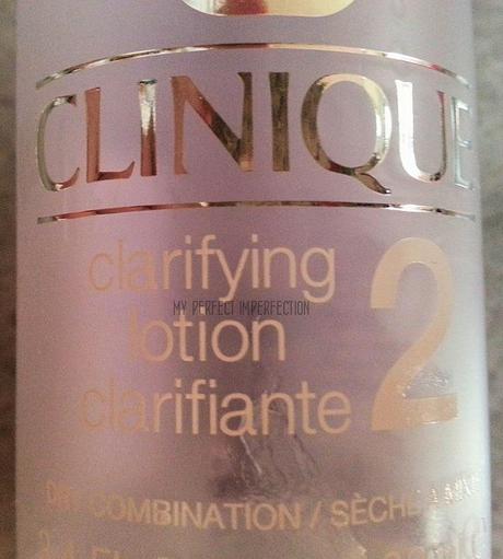 Clinique Clarifyng Lotion 2 review