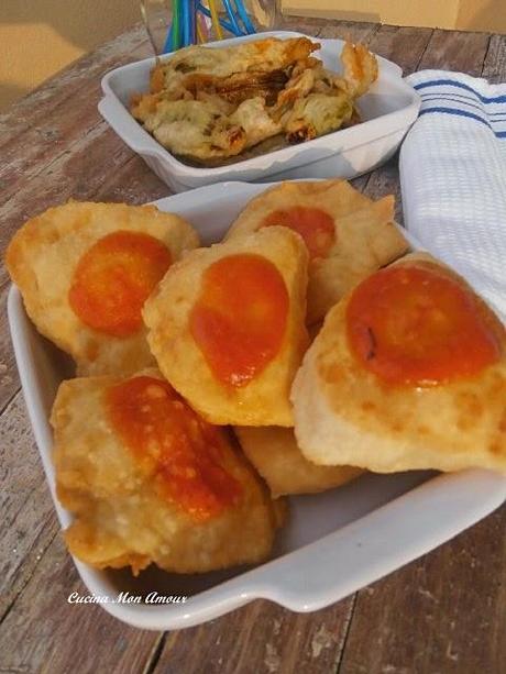 Aperitivo Estivo - Pizza Fritta e Fiori di Zucca Pastellato