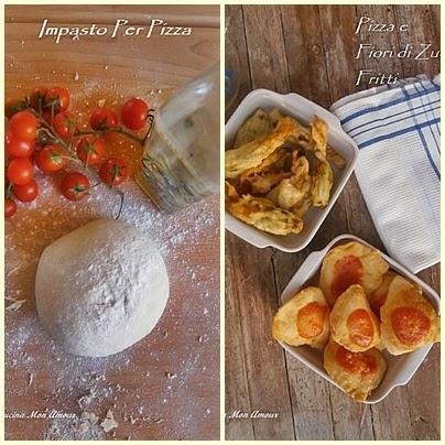 Aperitivo Estivo - Pizza Fritta e Fiori di Zucca Pastellato