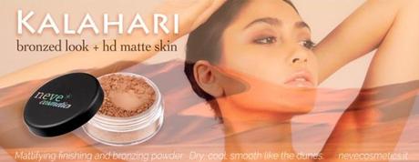 Kalahari Neve Cosmetics Anteprima Kalahari Neve Cosmetics,  foto (C) 2013 Biomakeup.it