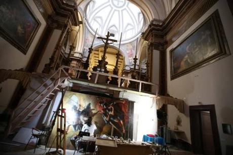 hiesa dell'incoronatella restauro