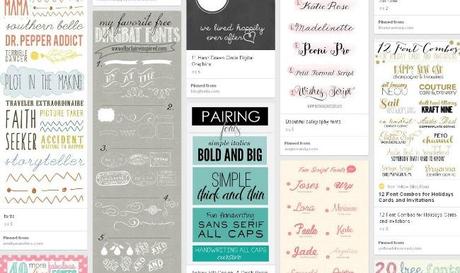 Grafie gratis scaricabili, Free Fonts on Pinterest' - www_pinterest_com_topogina