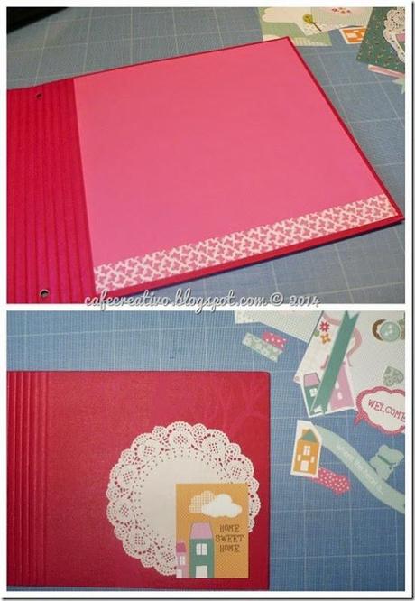 cafe creativo - scrapbooking - mini album tutorial (2)