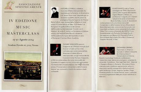 Master class del M° Giovanni Grano