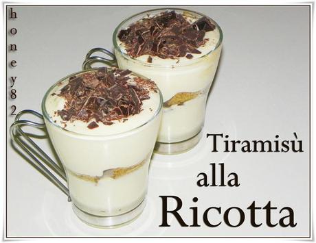 TIRAMISù ALLA RICOTTA