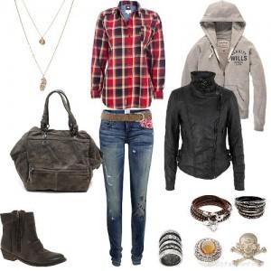 Outfit Grunge Look 1
