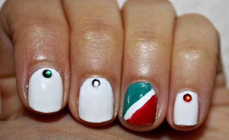 La Nail Art per tifare Italia ai Mondiali di Calcio Brasile 2014!