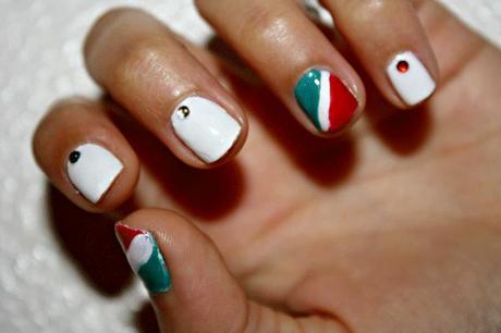 La Nail Art per tifare Italia ai Mondiali di Calcio Brasile 2014!