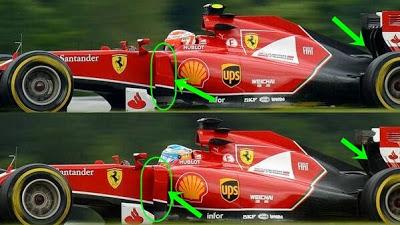 Gp Austria: la configurazione aerodinamica scelta dalla Ferrari