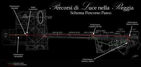 percorsi di luce mappa