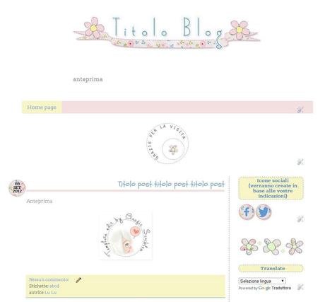 template per Blogger