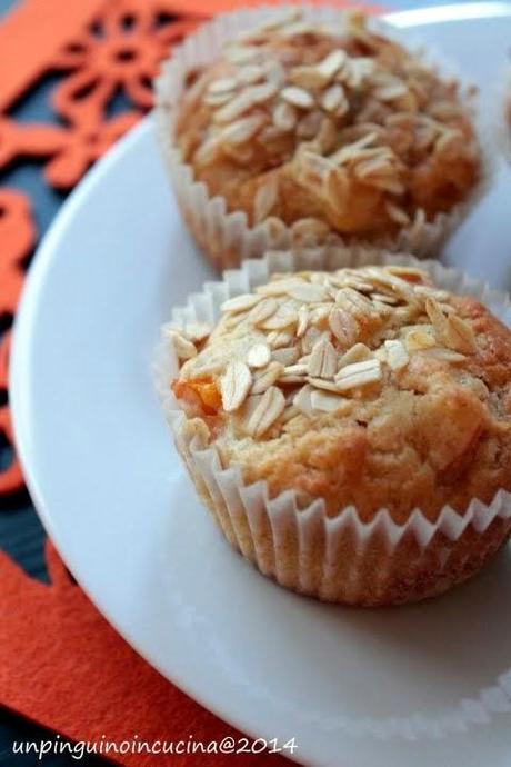 Muffin con albicocche e Stevia