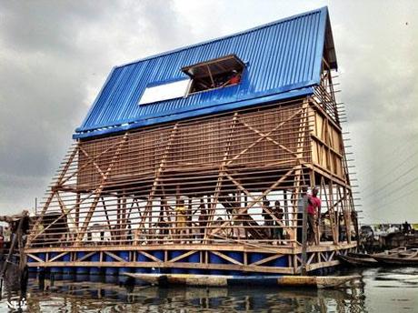 Scuola galleggiante a Makoko (Lagos), Nigeria