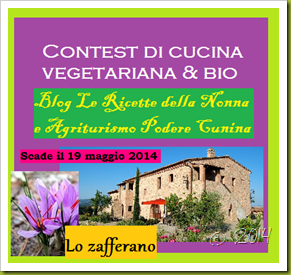 Contest Le Ricette della Nonna & Podere Cunina 2014