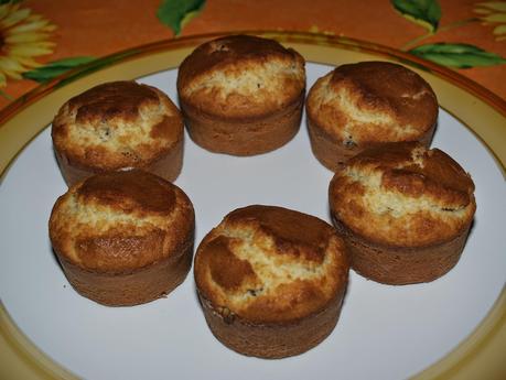 Muffins golosi all'uvetta