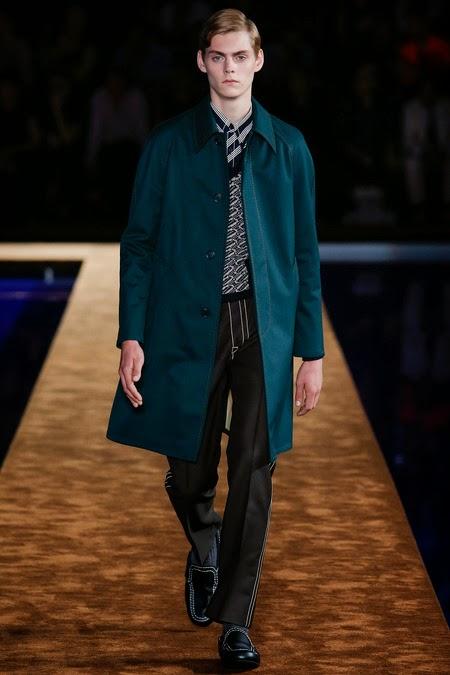 Femasculinity Reversed.Prada Menswear SS15.