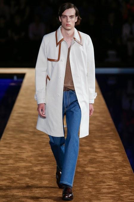 Femasculinity Reversed.Prada Menswear SS15.