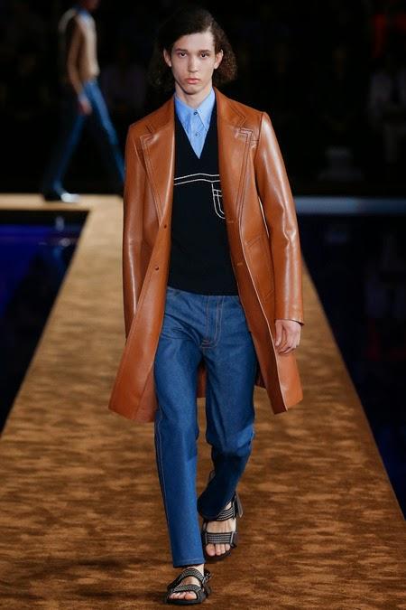 Femasculinity Reversed.Prada Menswear SS15.