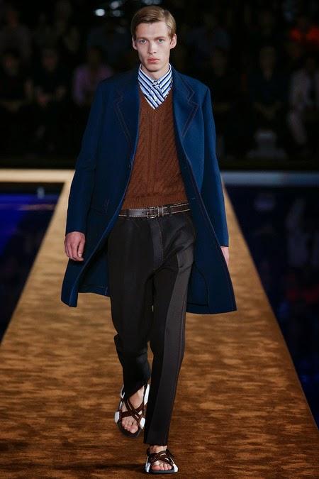 Femasculinity Reversed.Prada Menswear SS15.