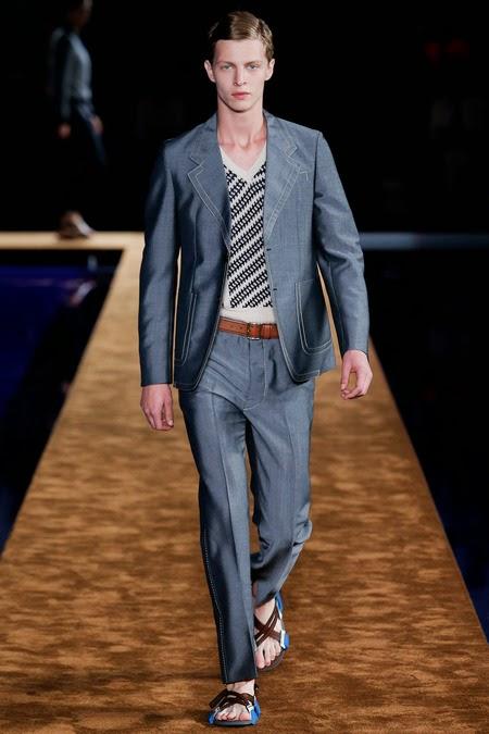 Femasculinity Reversed.Prada Menswear SS15.