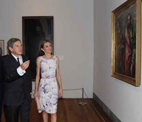 Il primo atto di Letizia, regina di Spagna: inaugura la mostra di El Greco al Museo del Prado