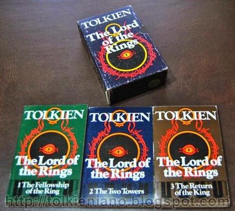 The Lord of the Rings, edizione economica inglese in cofanetto del 1976