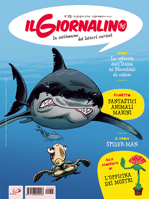  Da questa settimana, su il Giornalino, il fumetto Animali Marini