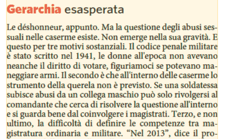 Le donne hanno paura di noi