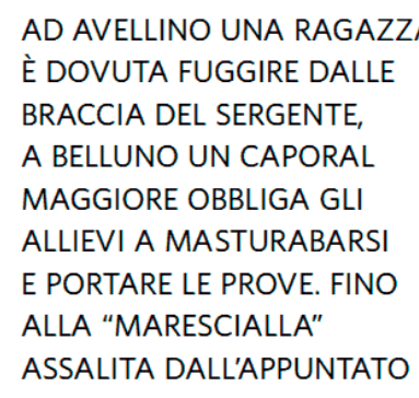 Le donne hanno paura di noi