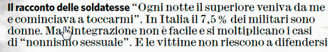 Le donne hanno paura di noi