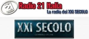 La mia intervista sul giornale XXI secolo e Radio 21 Italia