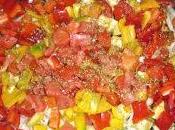 Teglia tricolore verdure
