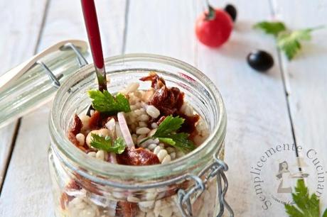 insalata di orzo e ceci -la ricetta di Semplicemente Cucinando