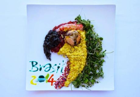 POSITANO:   MONDIALI di CALCIO a tavola .....