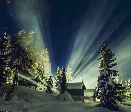 Giorgia Hofer, Light in the Sky. Passo Cibiana, Dolomiti (Italia). 