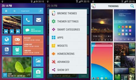 I migliori 15 Launcher Android “alternativi” Themer-Beta